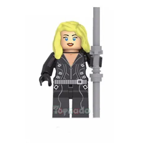 Dc Universe - Arrow Tv Series - Black Canary Custom Minifigure Low Stock 1