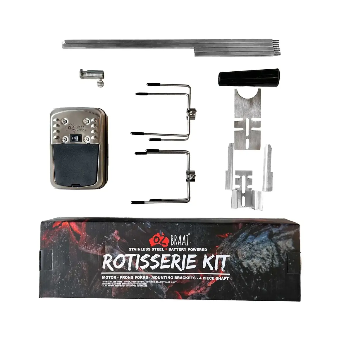 Oz Braai Rotisserie Kit 1