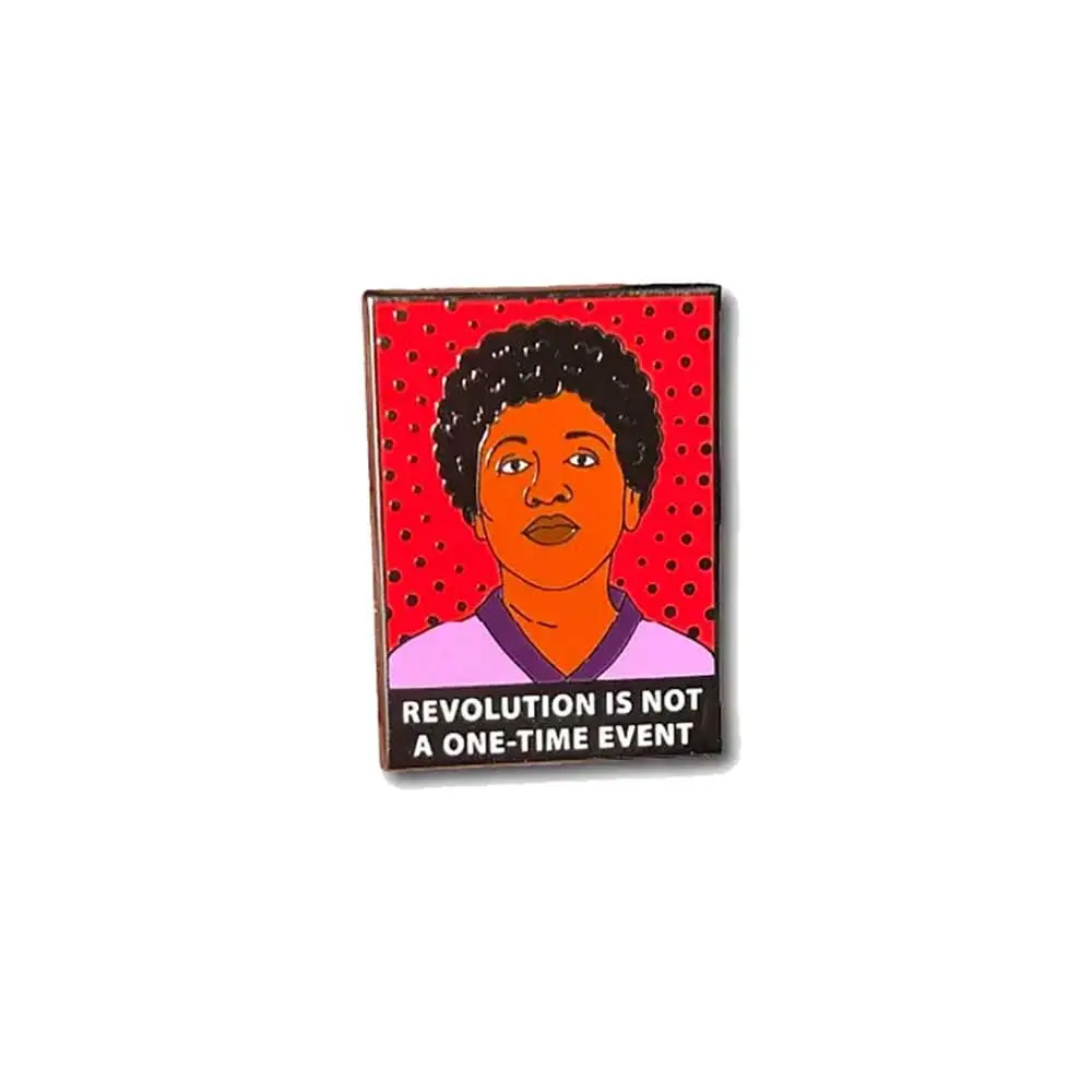 Audre Lorde Revolution Enamel Pin 1