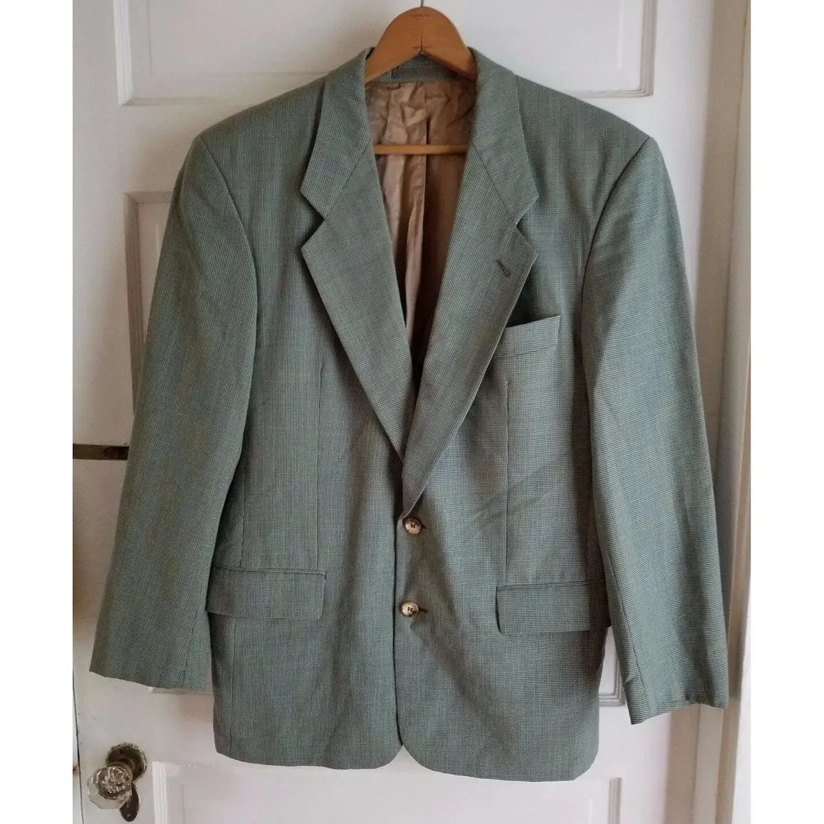 Strellson Of Switzerland Wool Glenn Suit Jacket Sport Coat Blazer Mens 38 Gr 48 1