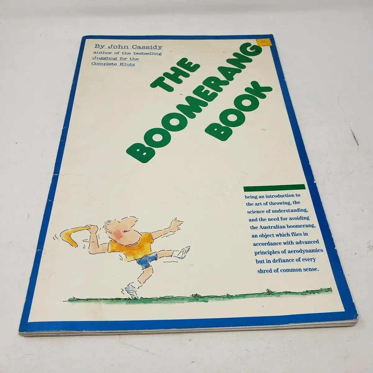 The Boomerang Book No Boomerang Included By John Cassidy Vintage How-To Manual 1