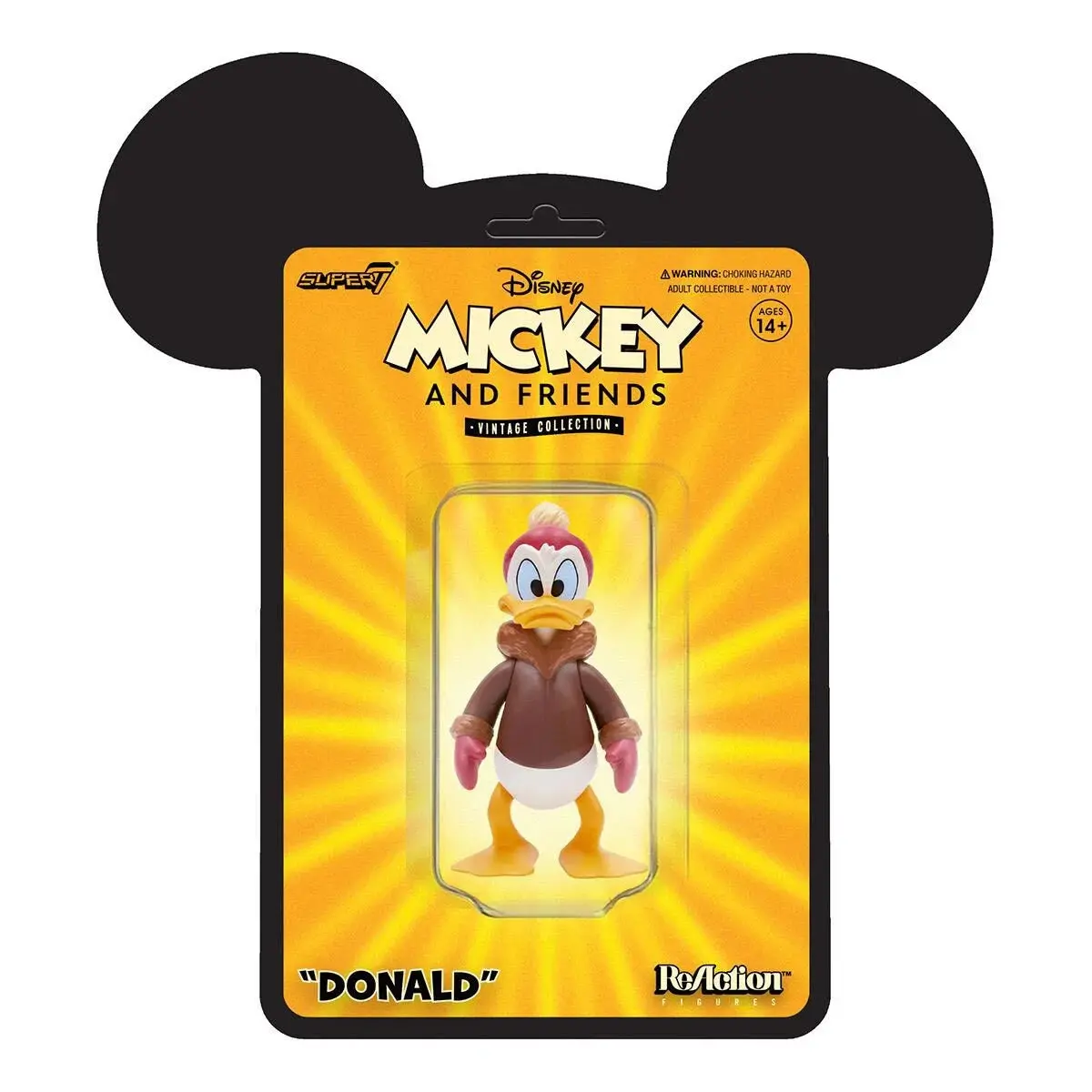 Super7 Reaction Figures - Mickey And Friends Vintage Collection - Donald Duck Action Figure (81150) Low Stock 1
