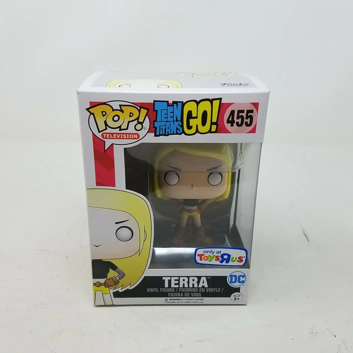 Funko Pop! Teen Titans Go Terra 455 Toys R' Us Exclusive Vinyl Figure Figurine 1