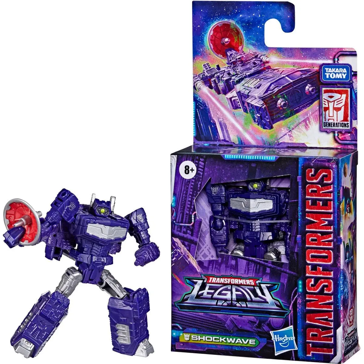 Transformers Generations Legacy - Core Class Shockwave Action Figure (F3009) 1