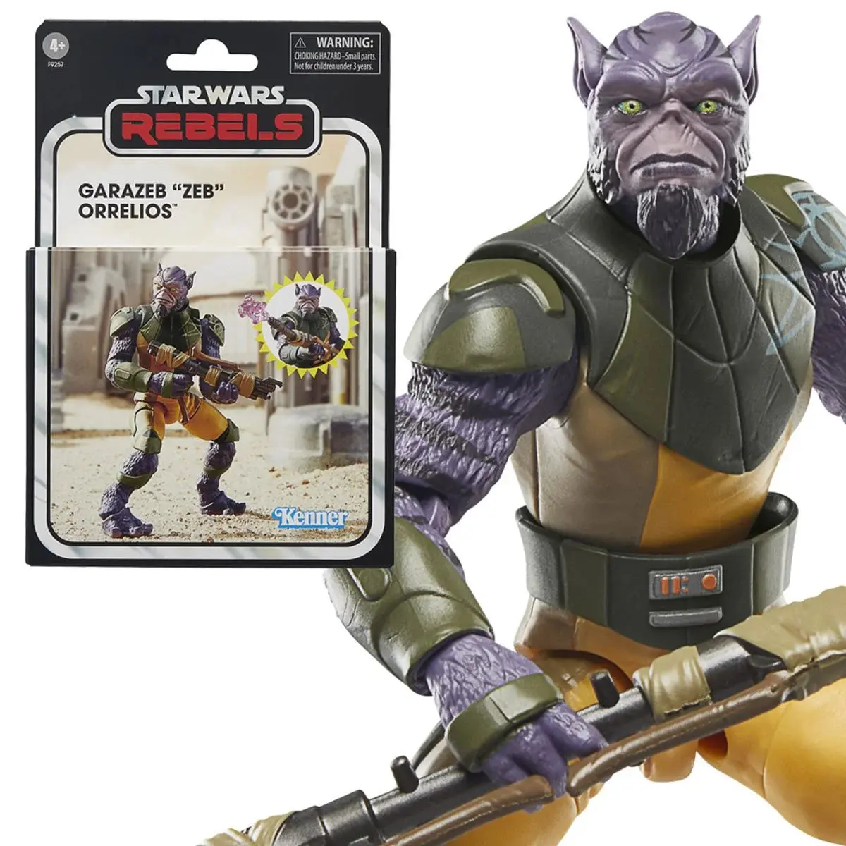[Pre-Order] Star Wars: The Vintage Collection - Ahsoka - Garazeb Zeb Orrelios Action Figure (F9257) 1