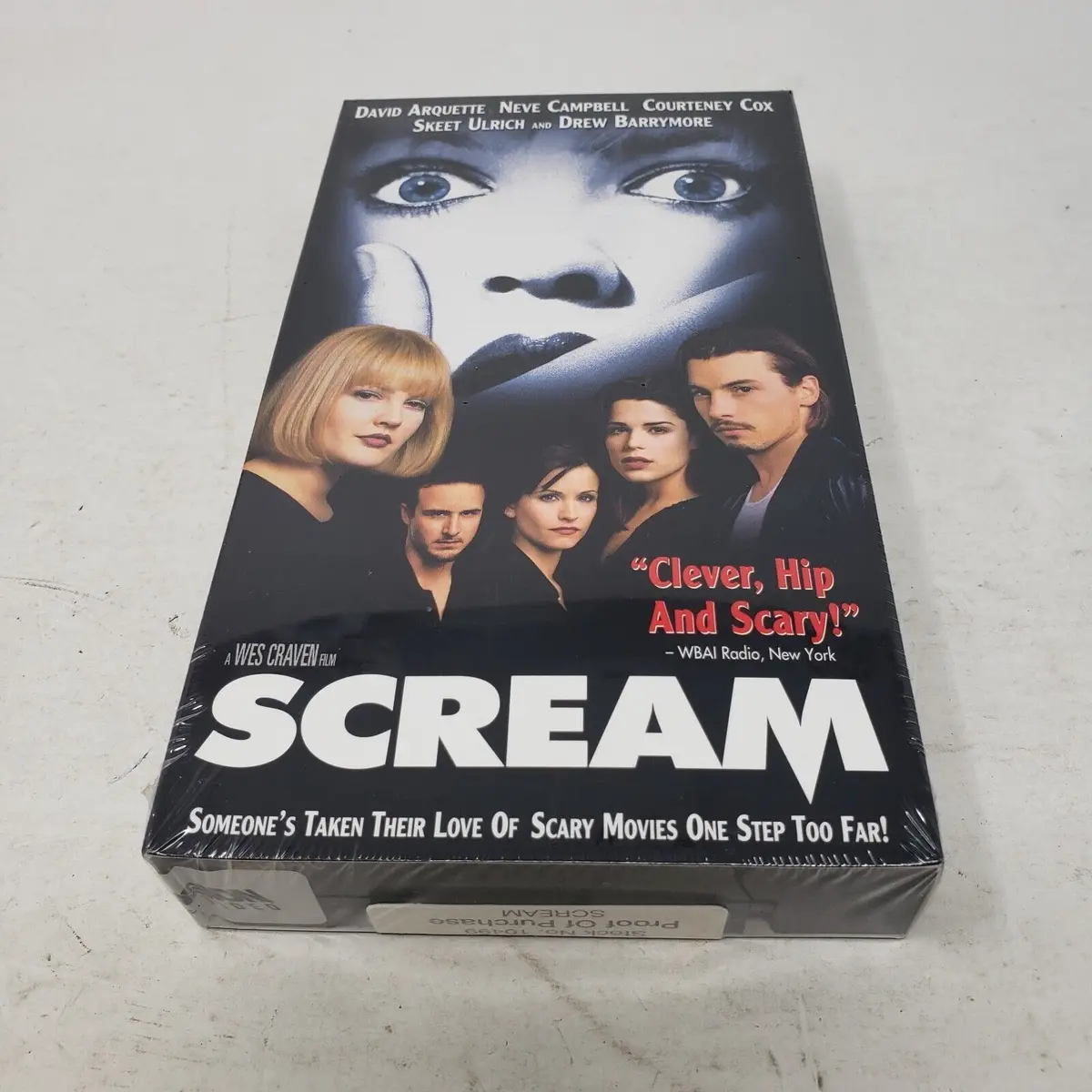Scream Wes Craven Vhs Brand New Factory Sealed Horror Movie R 1
