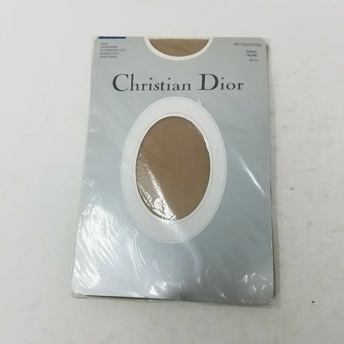 Christian Dior Diorissimo Sheer Pantyhose Nylons Stockings Womens Petites Usa 1