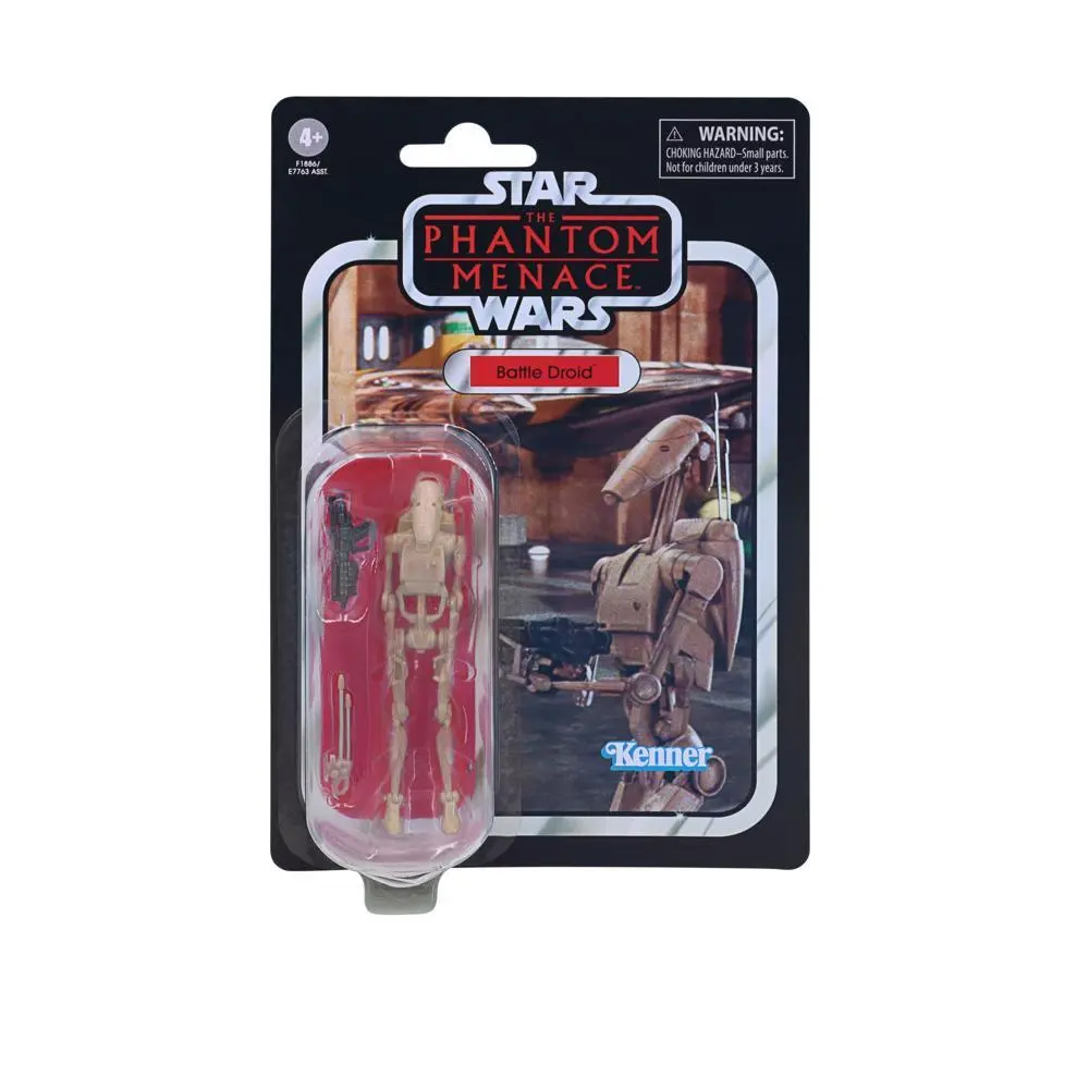 Kenner - Star Wars: The Vintage Collection Vc78 Phantom Menace - Battle Droid (F1886) Action Figure 1