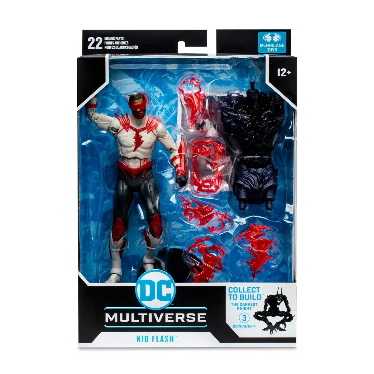 Dc Multiverse Dark Nights: Death Metal Speed Metal - Kid Flash Action Figure (15488) Last One! 1