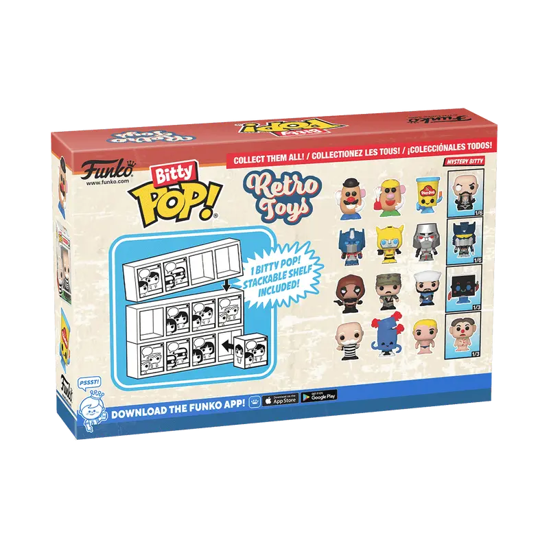 Funko Bitty Pop! - Retro Toys - Transformers: Series 2 - Vinyl Figures 4-Pack (75447) 2
