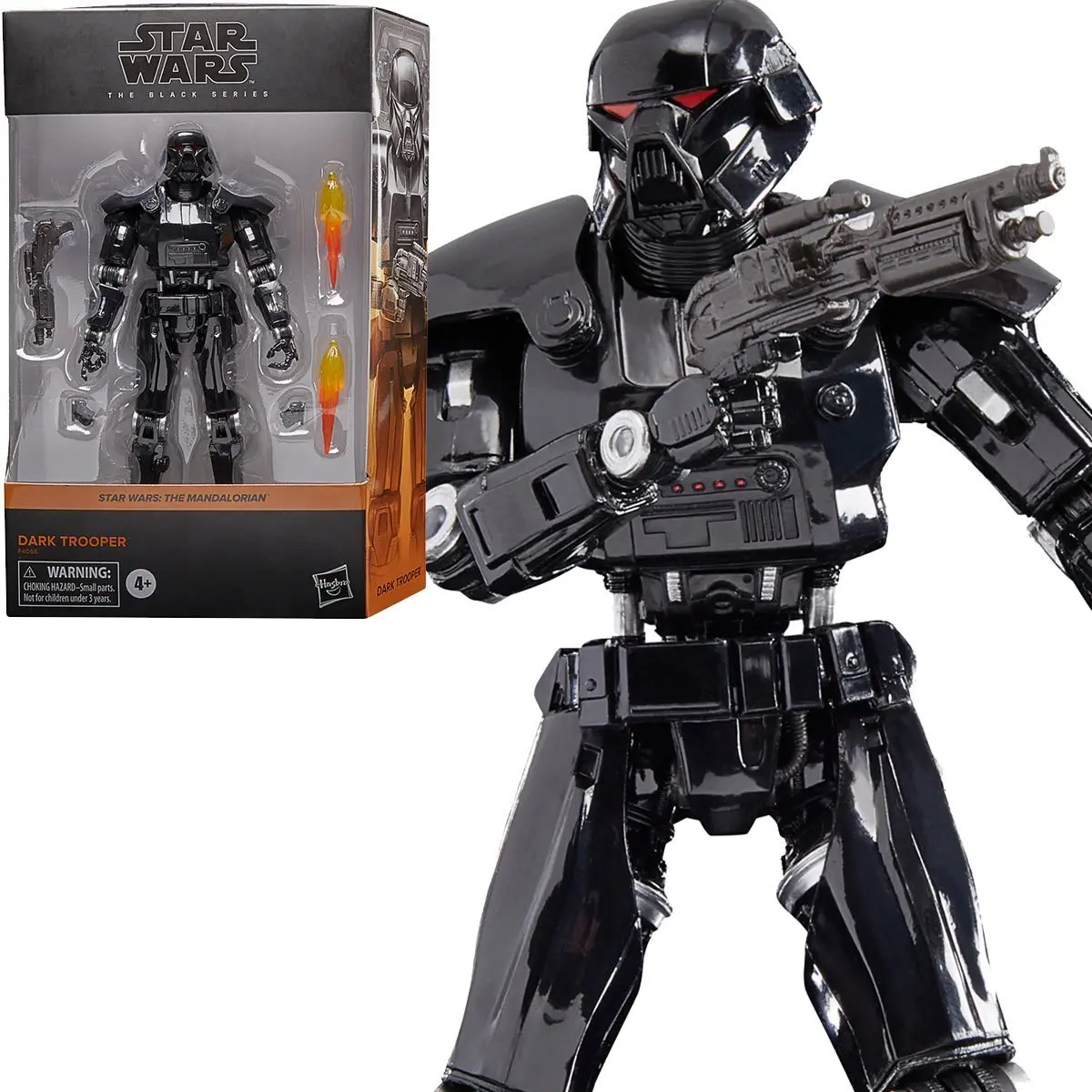 Star Wars: The Black Series - The Mandalorian - Dark Trooper Deluxe Action Figure (F4066) 1