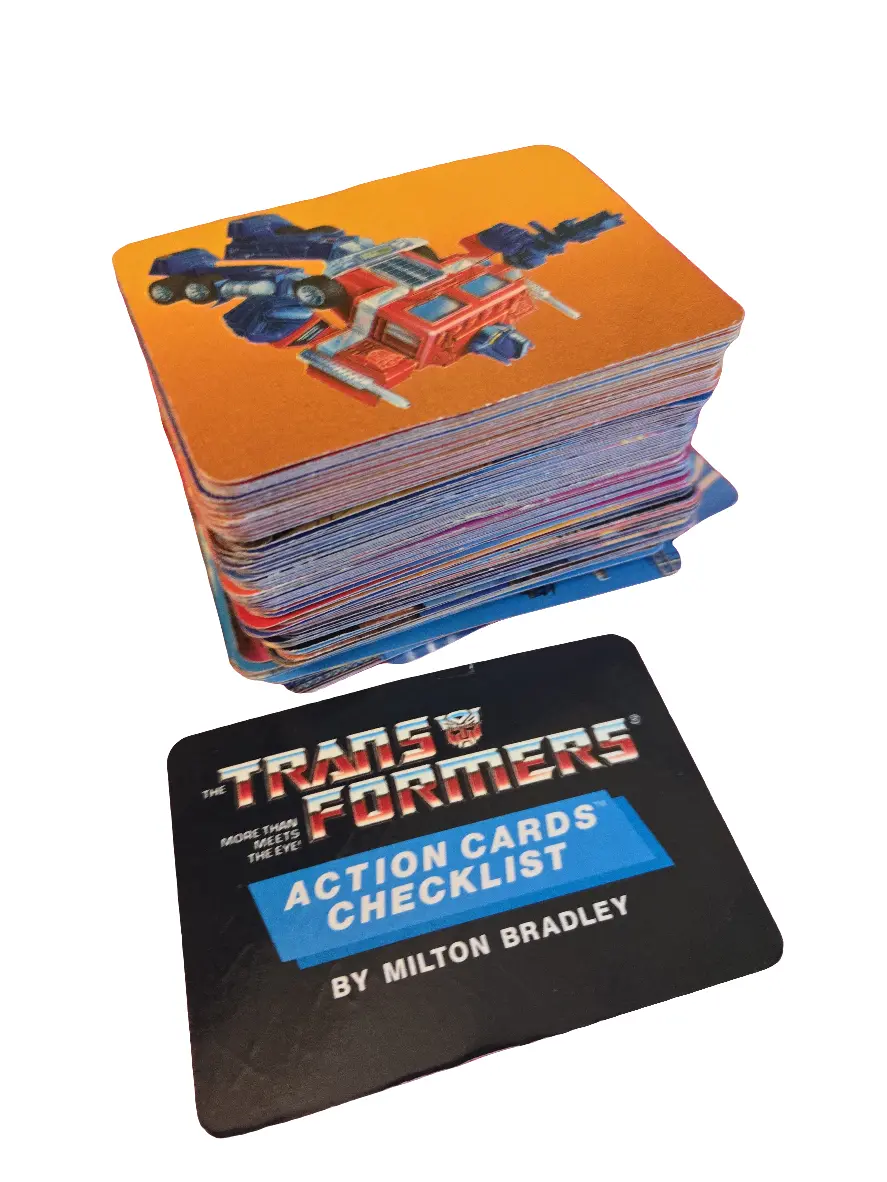 Milton Bradley Transformers Action Cards 1