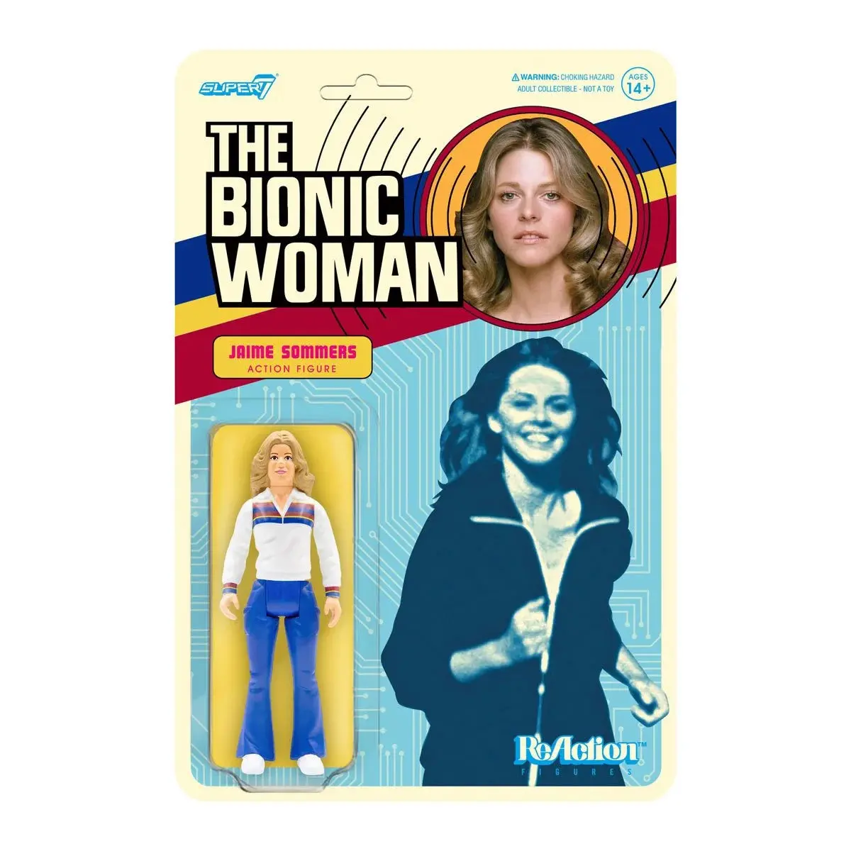 Super7 Reaction Figures - The Bionic Woman - Jaime Sommers Action Figure 1