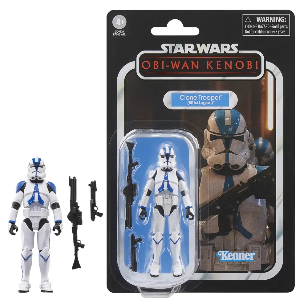 Star Wars: Vintage Collection Vc240 Obi-Wan Kenobi: Clone Trooper (501St Legion) Action Figure G0913 Low Stock 1