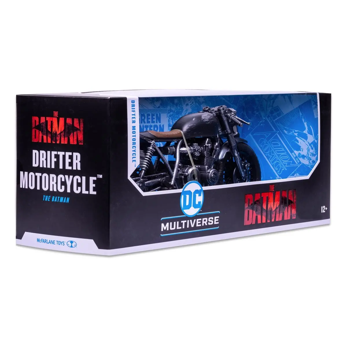Mcfarlane Toys - Dc Multiverse - The Batman (2022 Movie) Drifter Motorcycle Vehicle 1