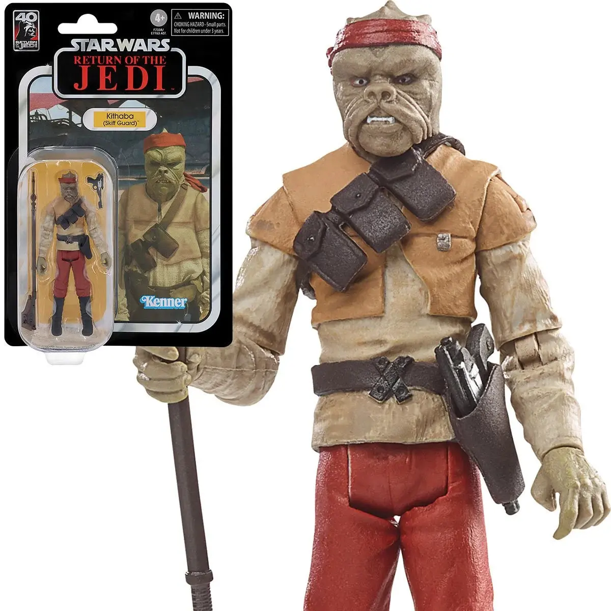 Star Wars: The Vintage Collection  - Star Wars: Return Of The Jedi - Kithaba (Skiff Guard) Action Figure (F7338) Low Stock 1
