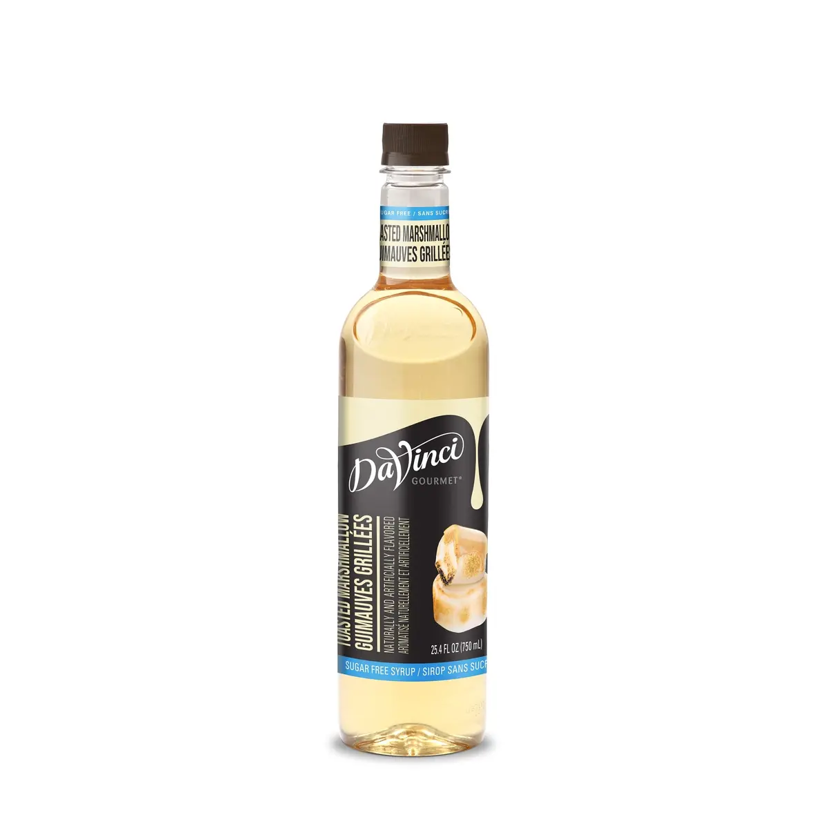 Sugar-Free Toasted Marshmallow Syrup - 12 X 750 Ml Plastic 1