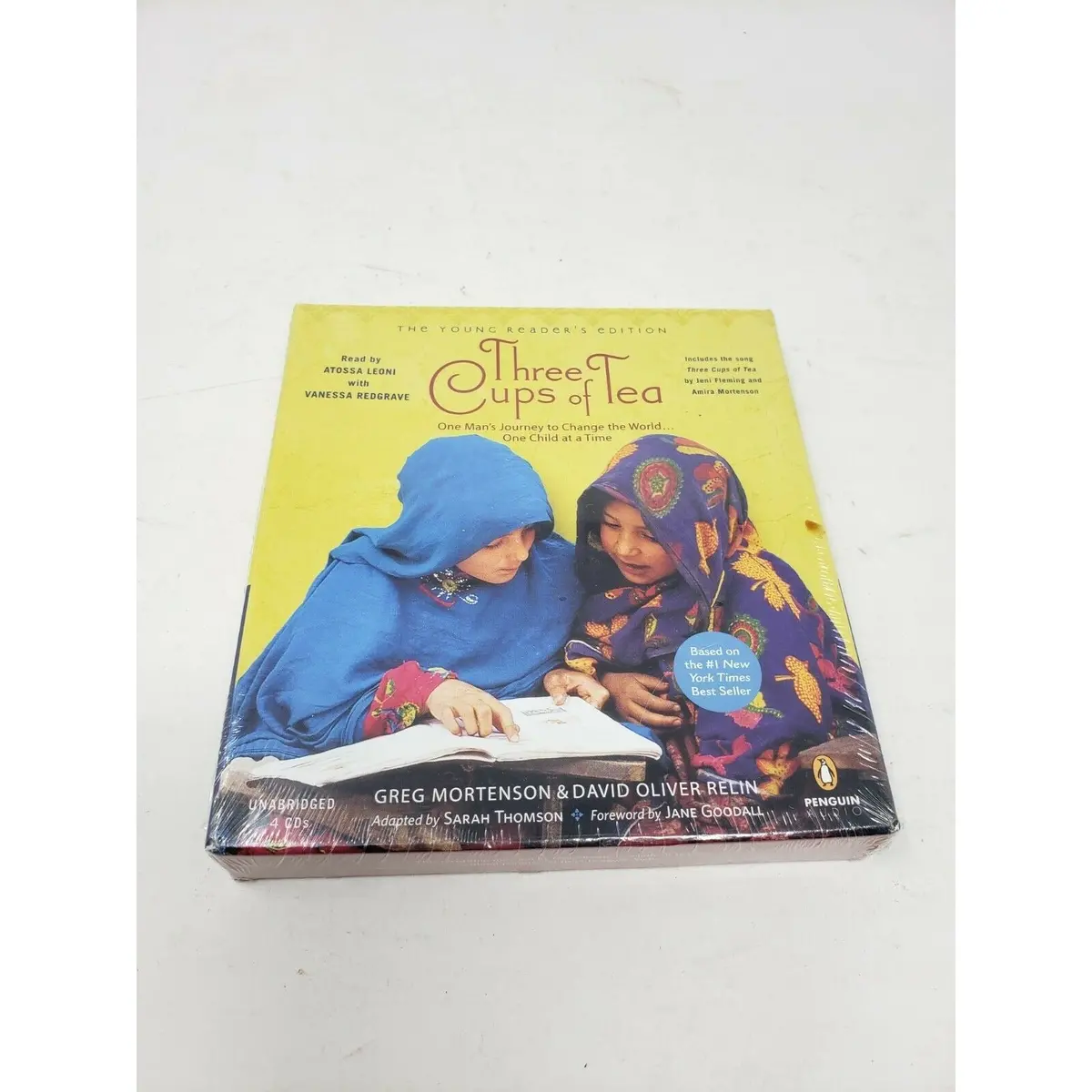 Three Cups Of Tea By David Oliver Relin And Sarah Thomson 2009 Compact Disc Cd 1