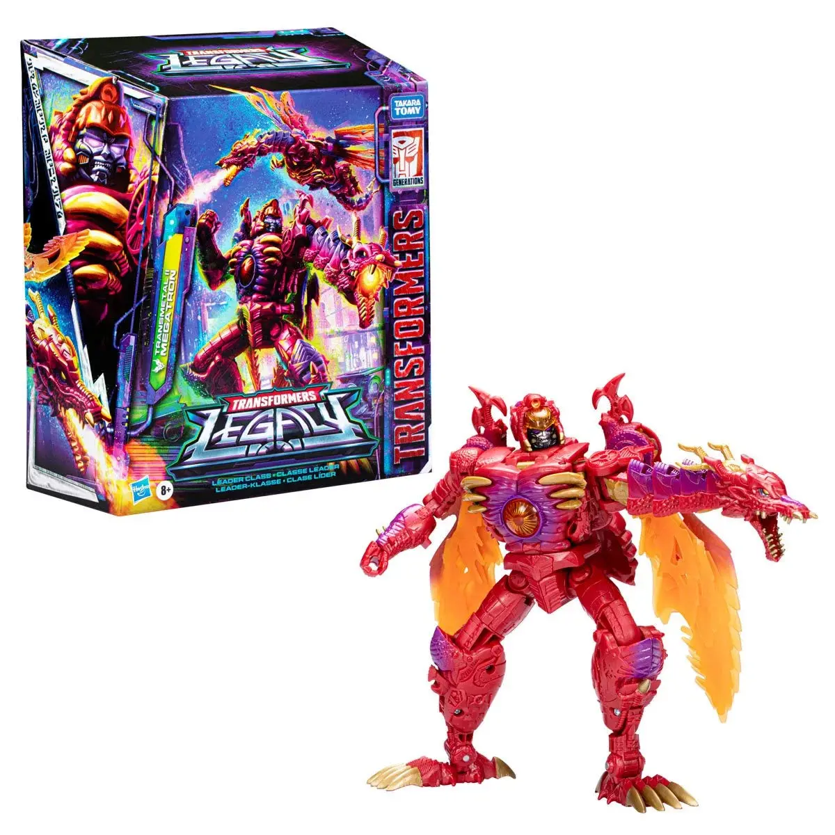 Transformers Generations Legacy - Leader Class - Transmetal Ii Megatron Action Figure (F3063) 1