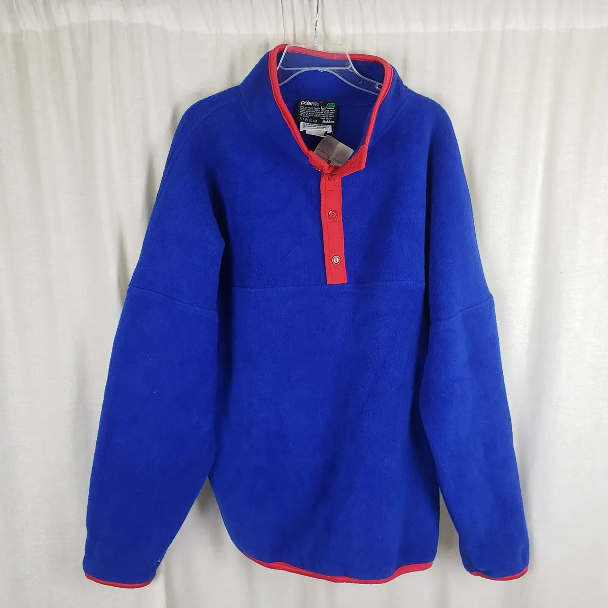 Mystic Seaport Museum Polarlite Fleece Henley Pullover Sweater Jacket Mens Xxl 1