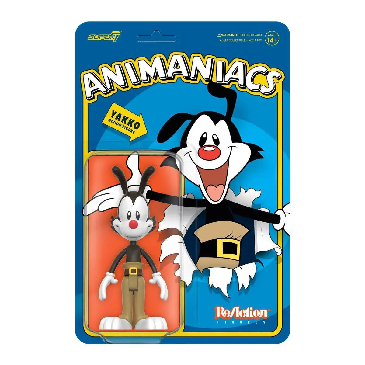 Super7 Reaction Figures - Animaniacs: Wave 1 - Yakko Warner Action Figure (82346) 2