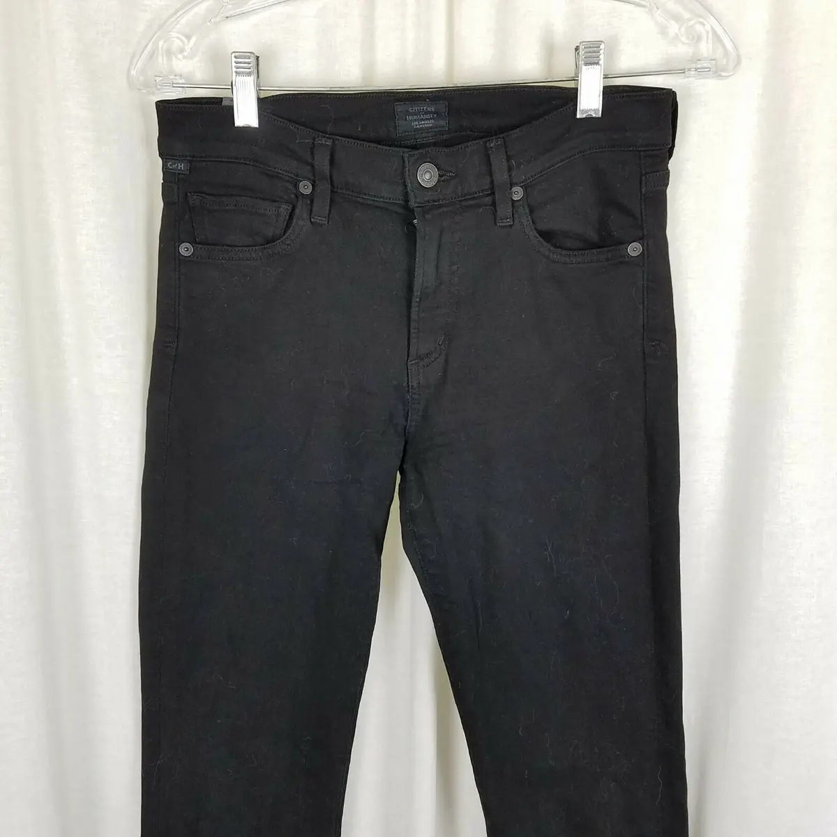 Citizens Of Humanity Black Emannuelle Black Slim Boot Denim Jeans Womens 26 Usa 2