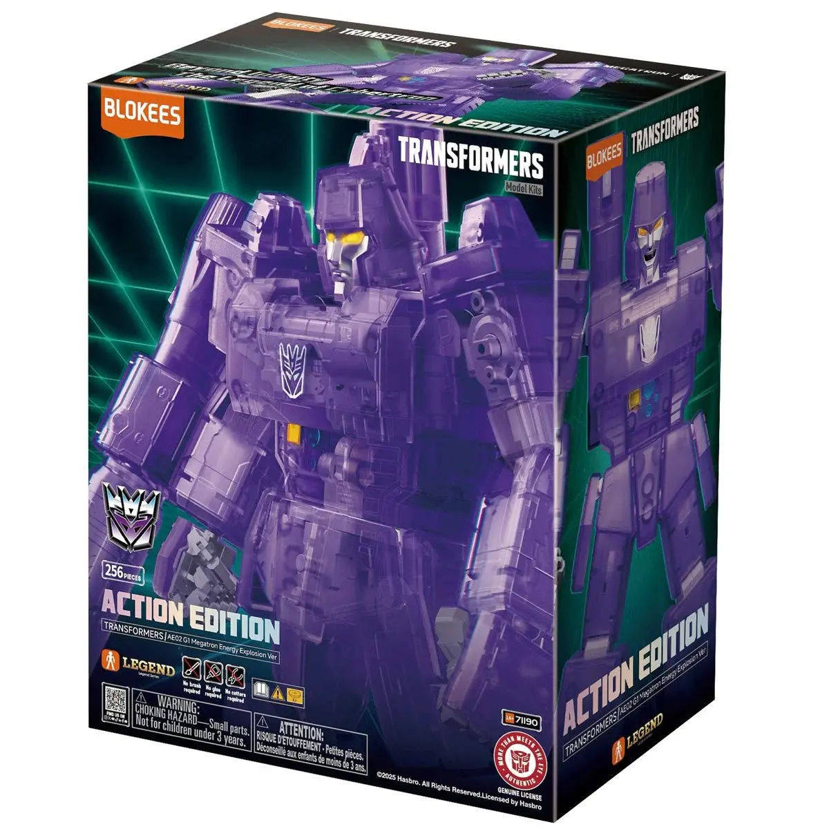Blokees - Transformers: Action Edition 02 - G1 Megatron (Energy Explosion) Model Kit (71190/53294) 1
