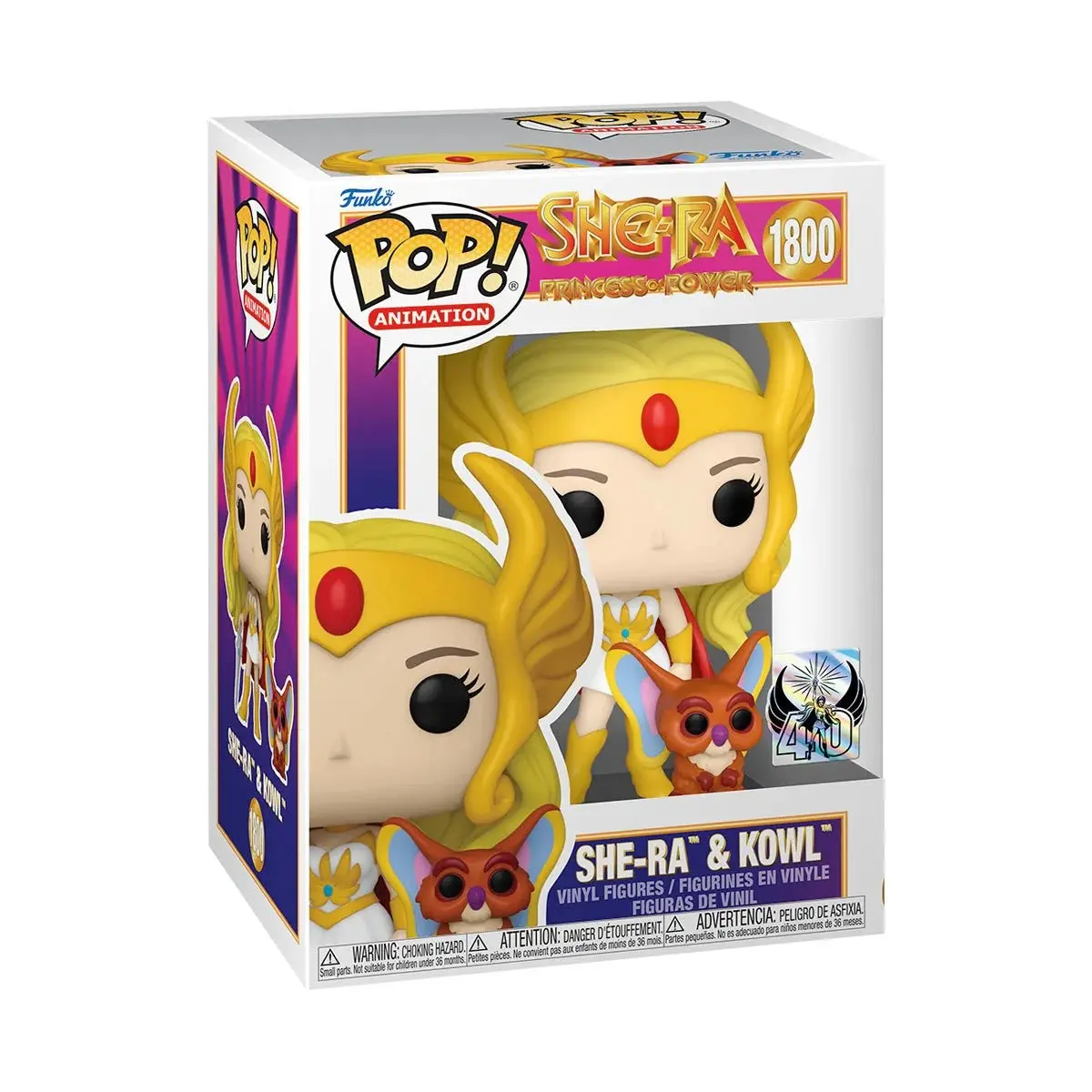 Funko Pop! Animation #179T-1800 - She-Ra: Princess Of Power 40Th 4-Pack Vinyl Figures (85487) 2