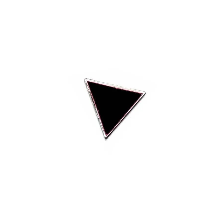 Black Triangle Pin 1