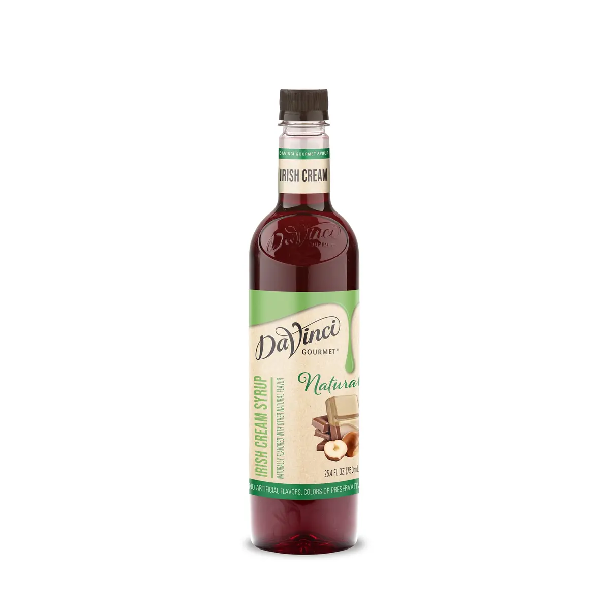 Naturals Irish Cream Syrup - 4 X 750 Ml Plastic 1