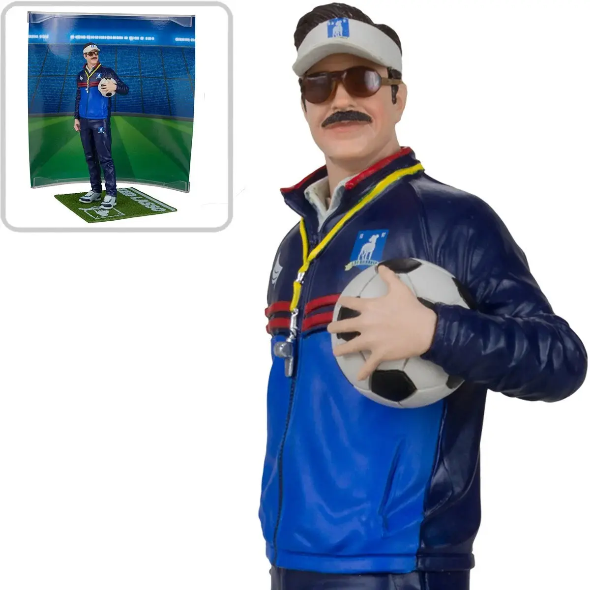 Movie Maniacs Wb 100 - Ted Lasso Limited Edition 6-Inch Posed Figure (14003) Last One! 1
