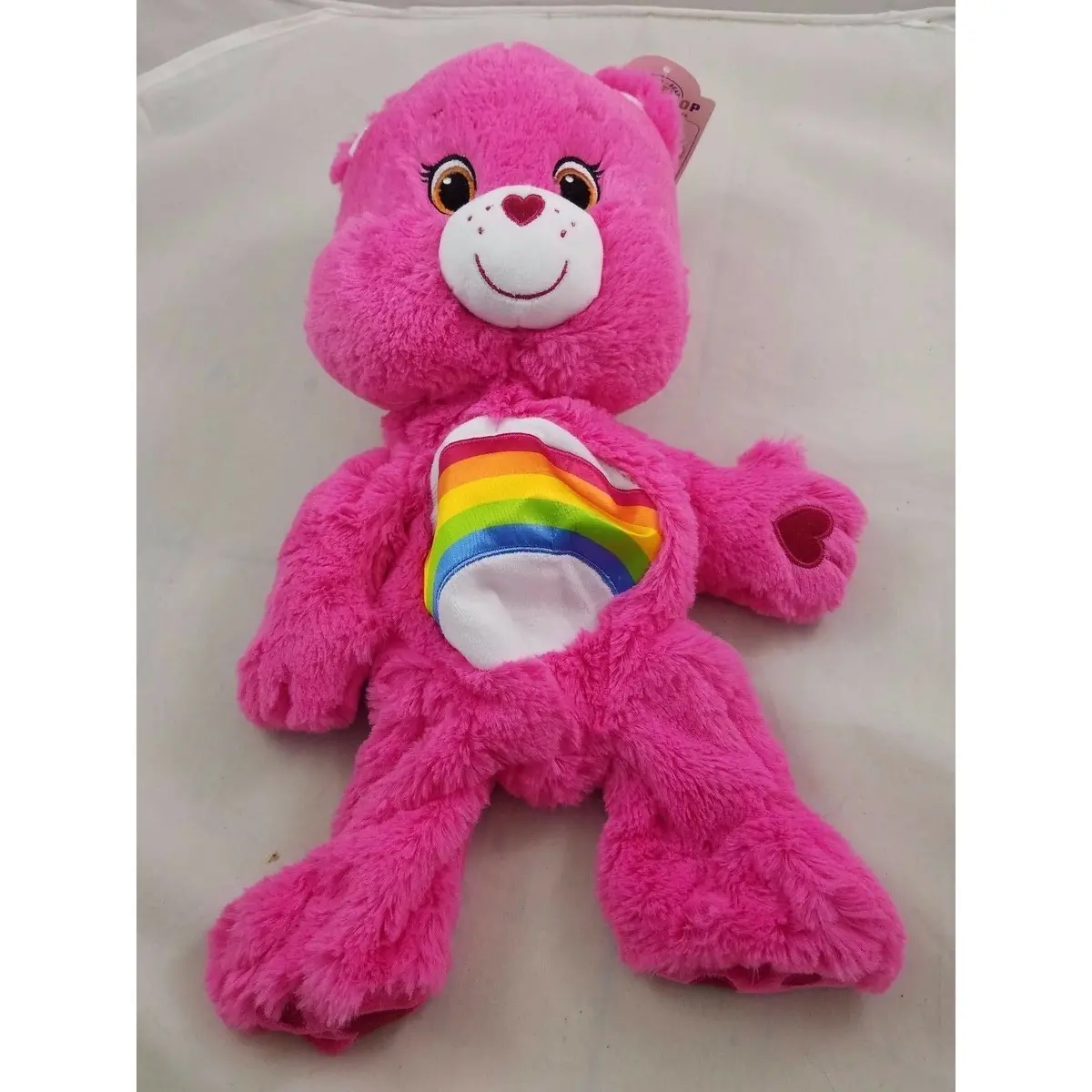 Build A Bear Cheer Bear Care Bears American Greetings Unstuffed Full Size Plush 1