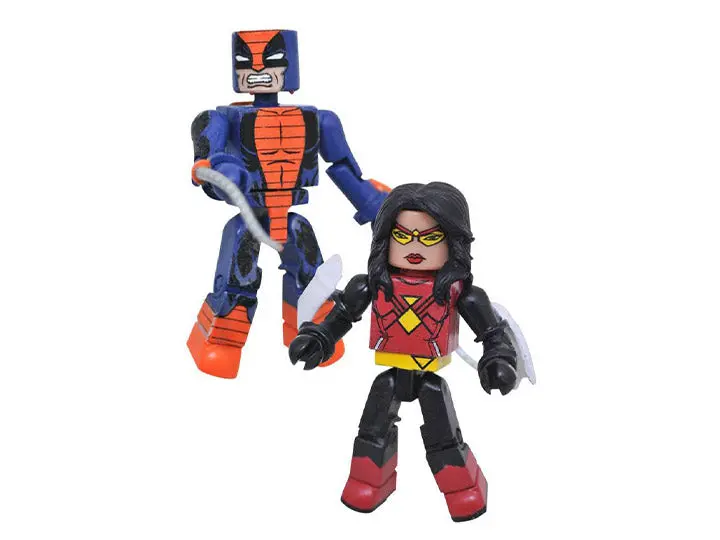 Marvel Minimates - Spider-Woman & Constrictor Action Figures (83768) 1