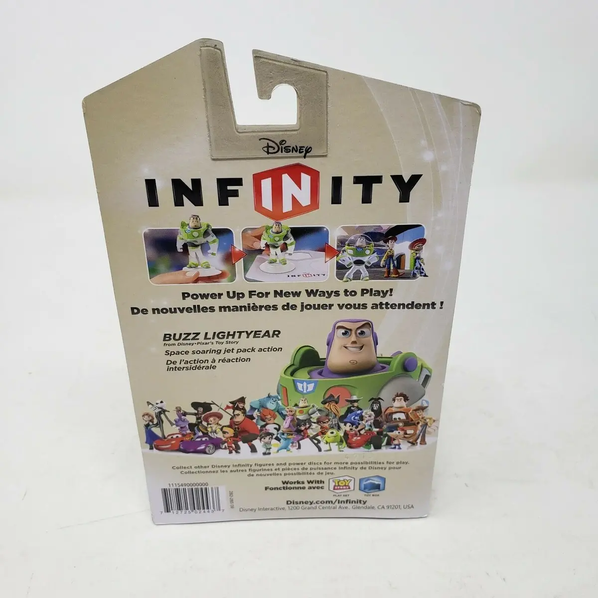 Disney Infinity Toy Story Buzz Lightyear Toys R Us Exclusive Figure Web Code New 2