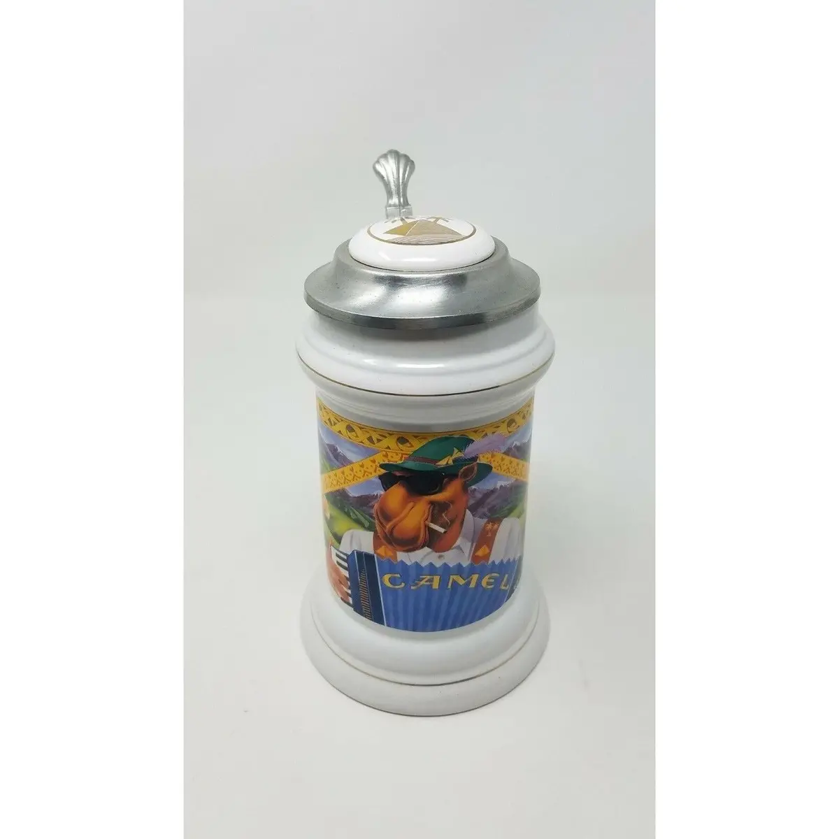 Smoking Joe Camels Cigarettes Collector Beer Stein Limited Edition Vintage Mug 1