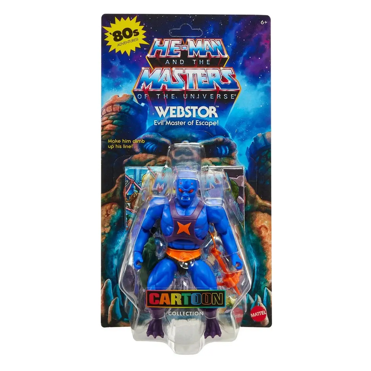 Masters Of The Universe: Origins - Webstor (Cartoon Collection) Action Figure (Hyd36) Motu Low Stock 1