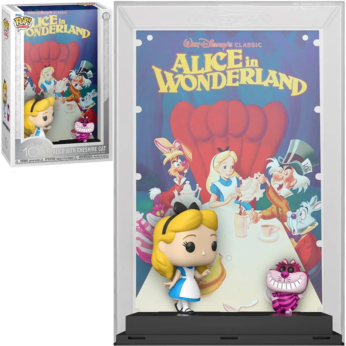 Funko Pop! Movie Posters #11 Alice In Wonderland - Alice And Cheshire Cat Vinyl Figures 67497 1