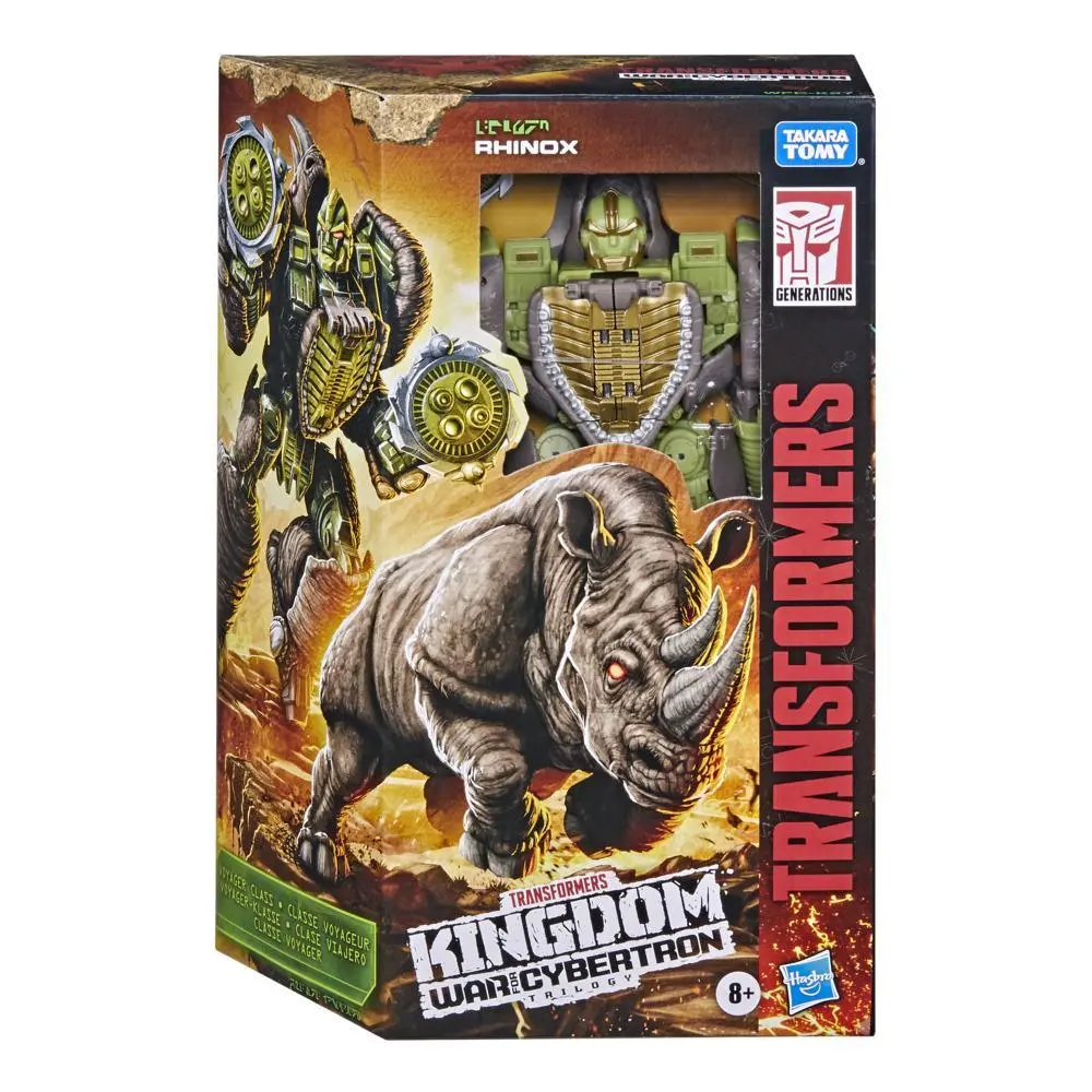 Transformers - War For Cybertron: Kingdom - Wfc-K27 - Voyager Class - Rhinox Action Figure (F0695) 1