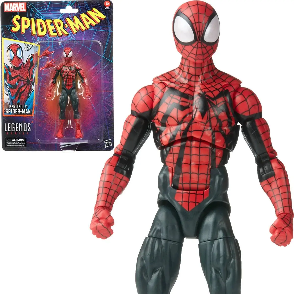 Marvel Legends Retro Collection - Spider-Man - Ben Reilly Spider-Man Action Figure (F6567) 1