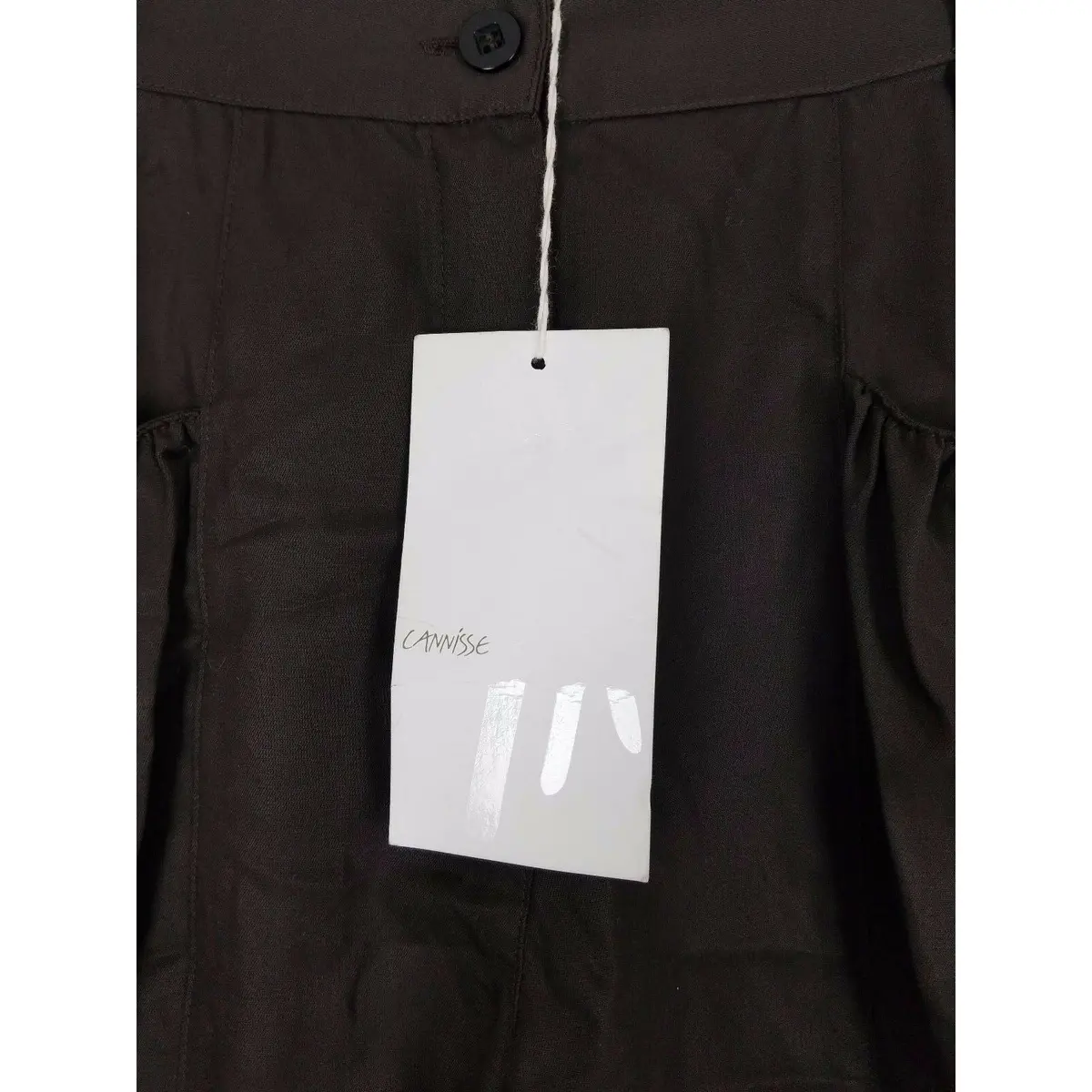 Cannisse Paris Tencel Hindi Cropped Capris Culottes Pants Womens 16 Brown Flood 2