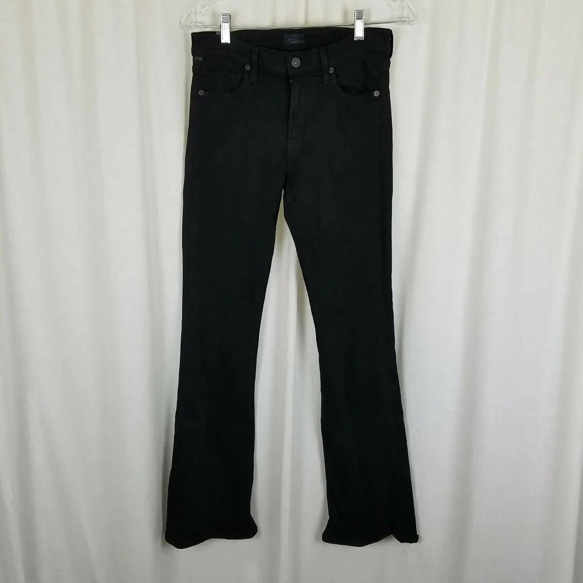 Citizens Of Humanity Black Emannuelle Black Slim Boot Denim Jeans Womens 26 Usa 1