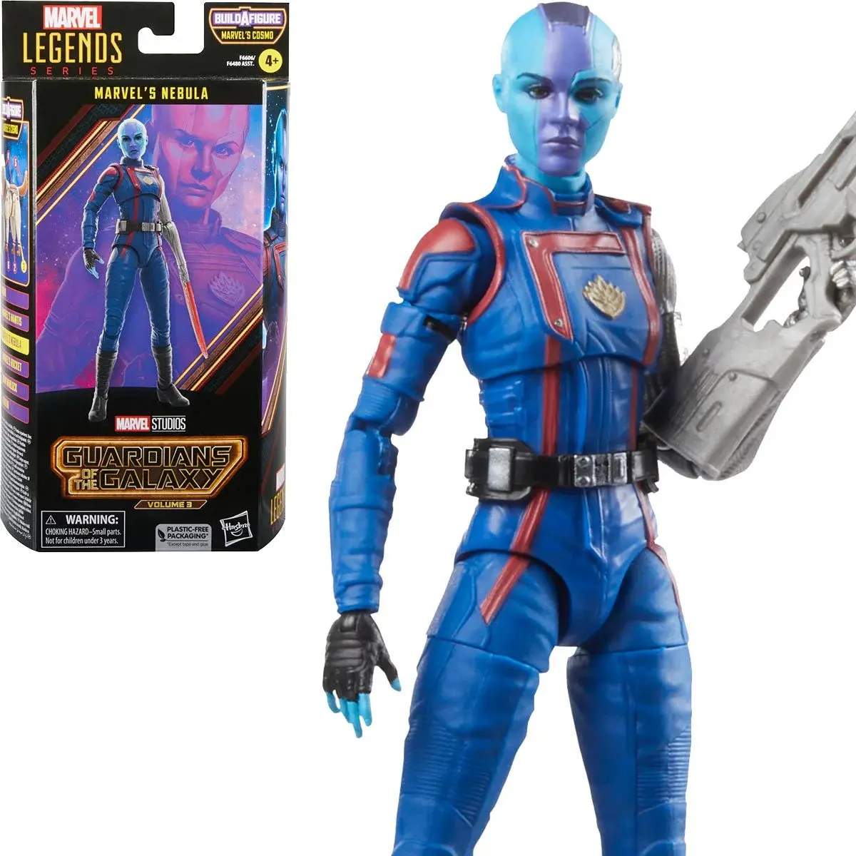 Marvel Legends - Guardians Of The Galaxy 3 (Cosmo Baf) Nebula Action Figure (F6606) Low Stock 1