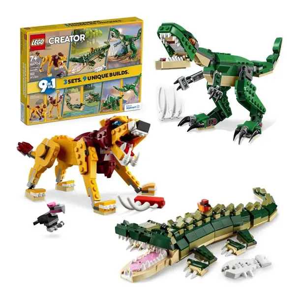 Lego Creator 3-In-1 - Animals Bundle 9-In-1 (66706) Exclusive Building Toy Last One! 1
