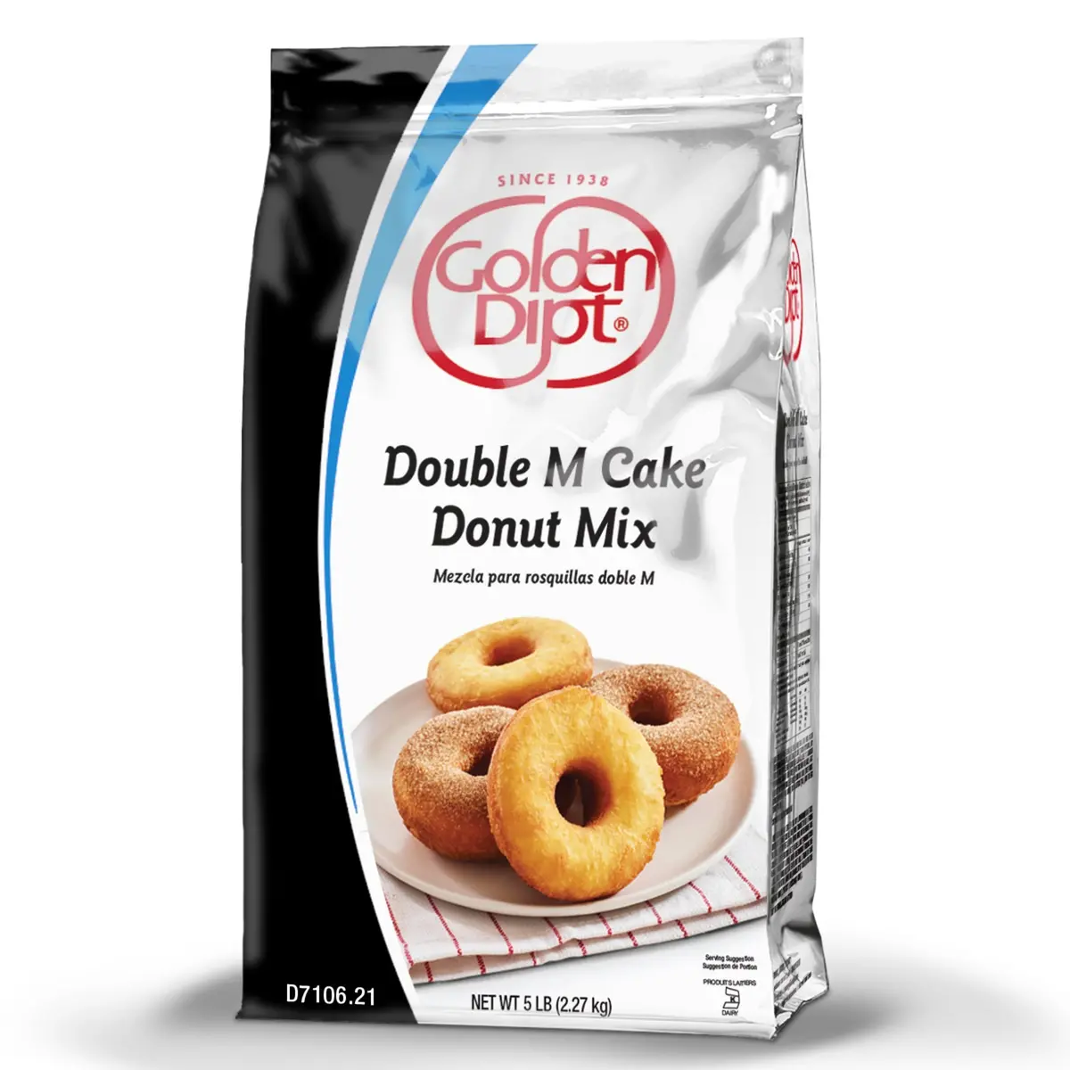 Double M Cake Donut Mix - 6 X 5 Lb 1