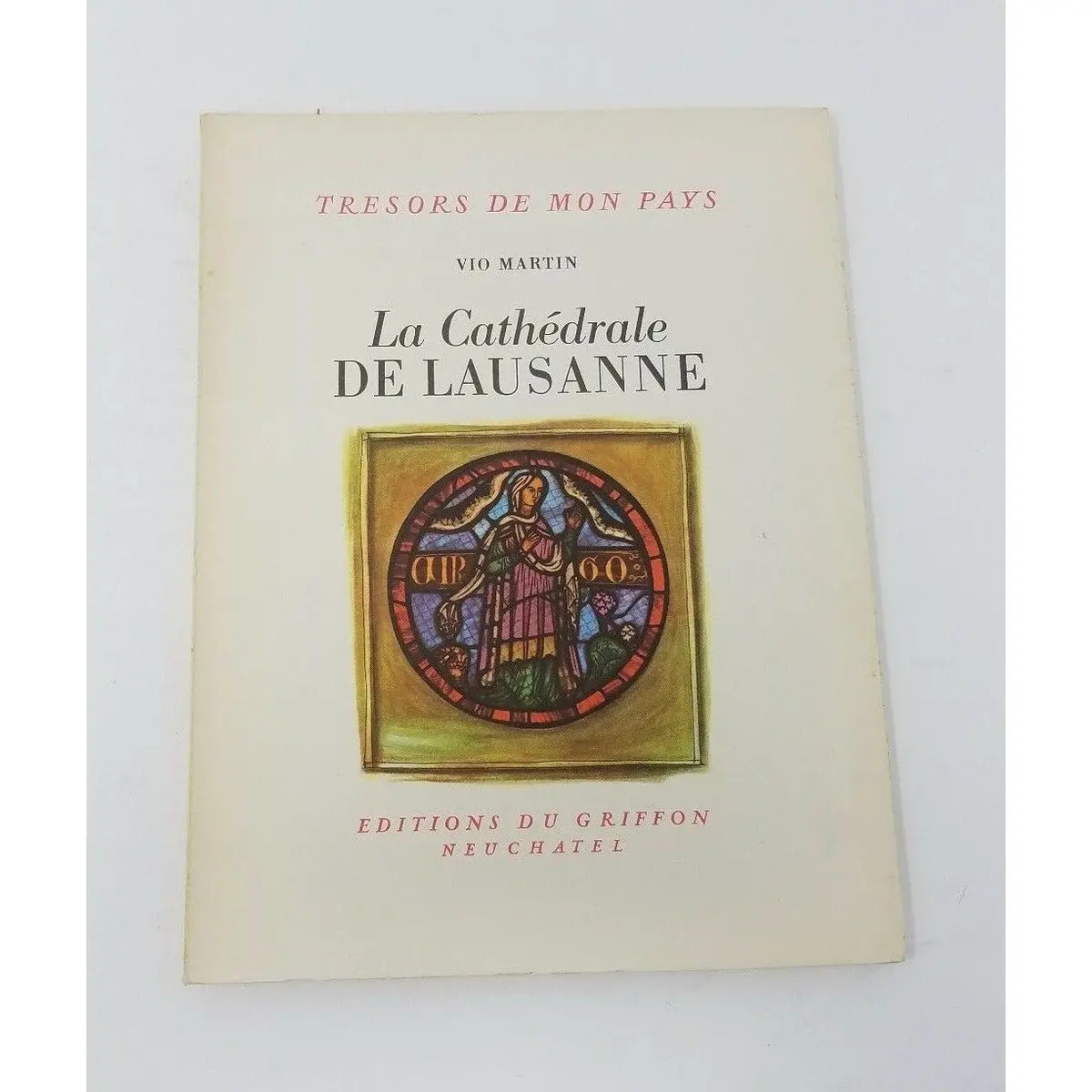 1950S La Cathedrale De Lausanne Brochure Booklet Paperback Book French Cathedral 1