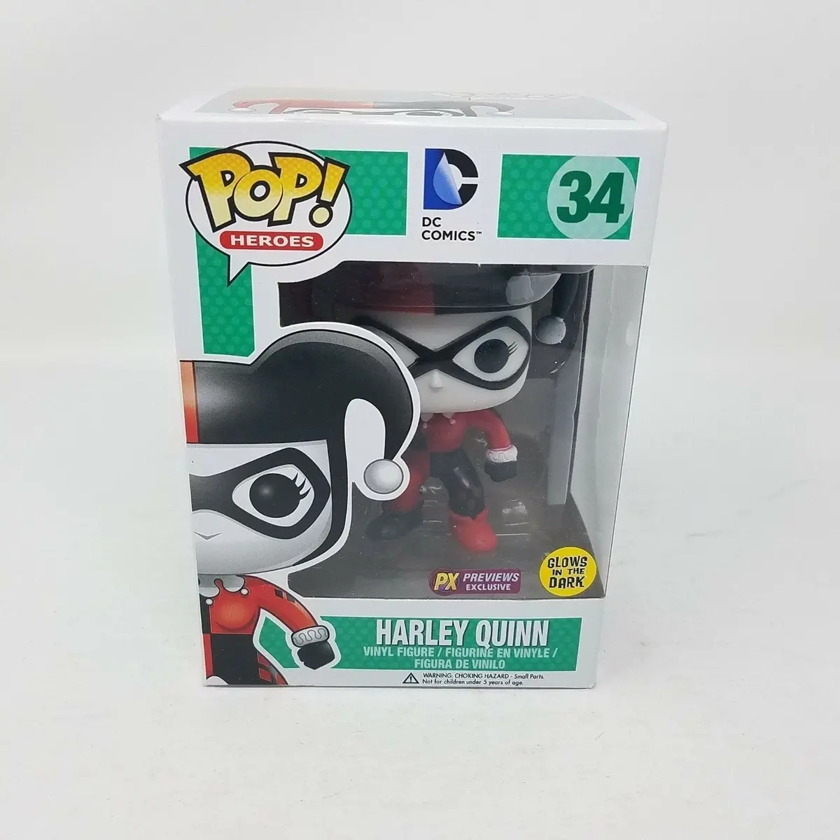 Funko Pop! Dc Comics Harley Quinn 34 Px Previews Exclusive Vinyl Figure Nib 1