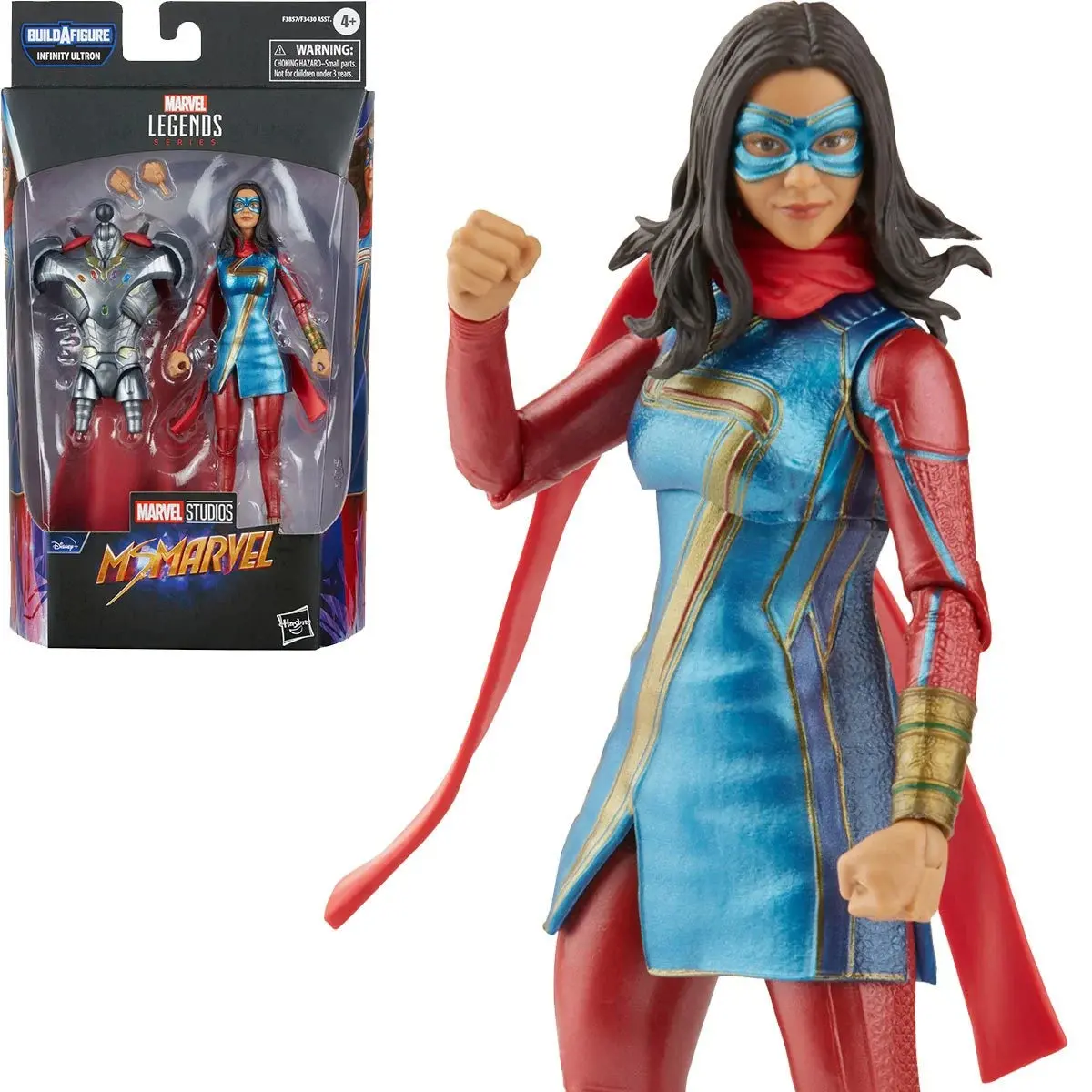Marvel Legends Series - Infinity Ultron Baf - Ms. Marvel Action Figure (F3857) 1