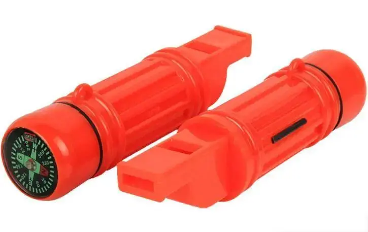 Caos Survival 5-In-1 Whistle (Orange) 1