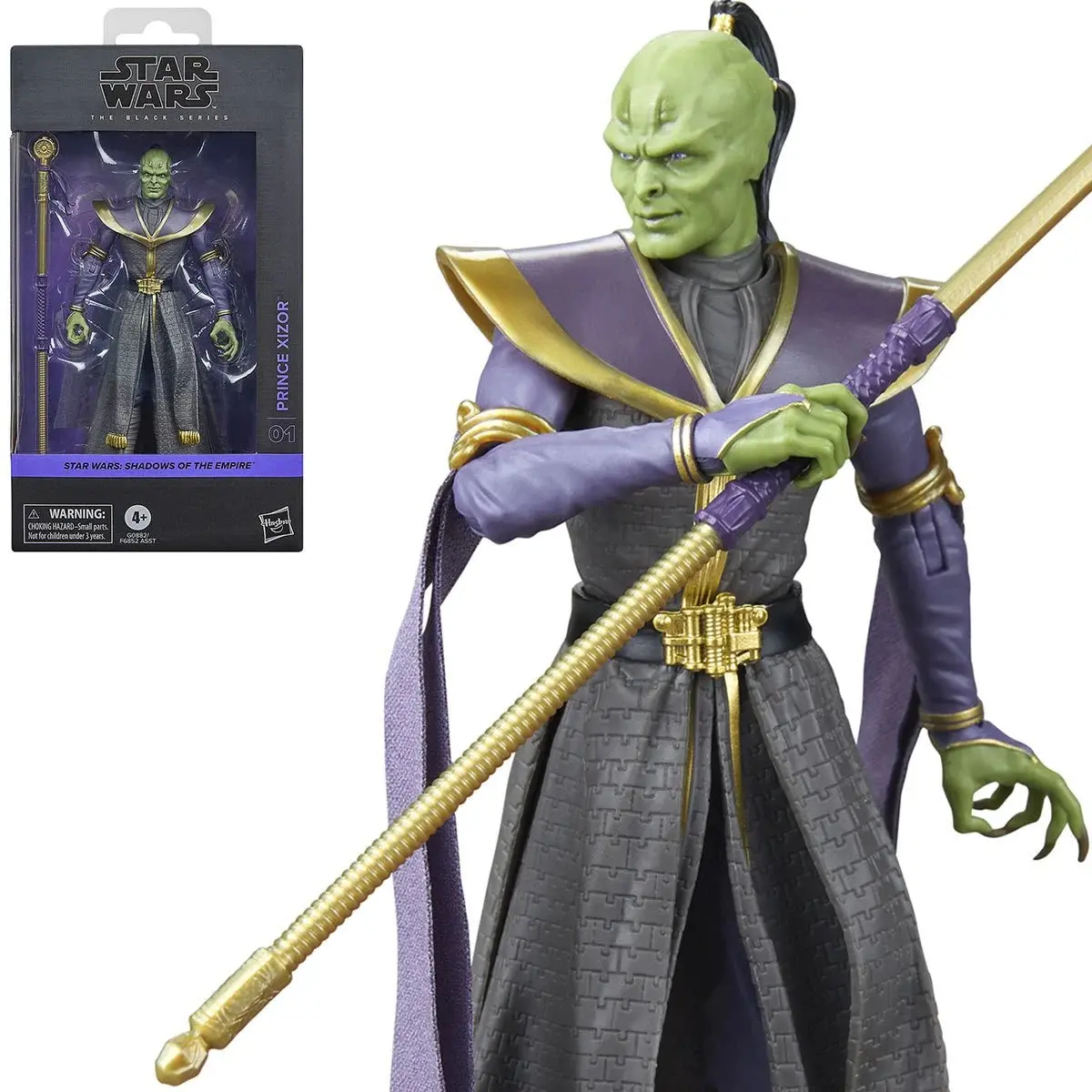 Star Wars: The Black Series - Shadows Of The Empire #01 - Prince Xizor Action Figure (G0882) Low Stock 1