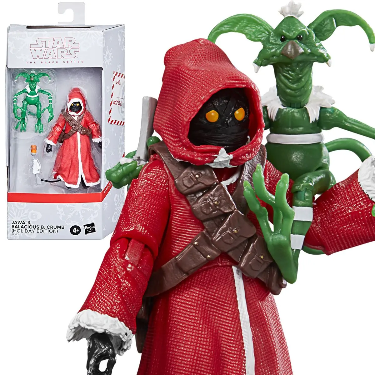 Star Wars: The Black Series - Jawa & Salacious B. Crumb (Holiday Edition) Action Figure (F8332) 1